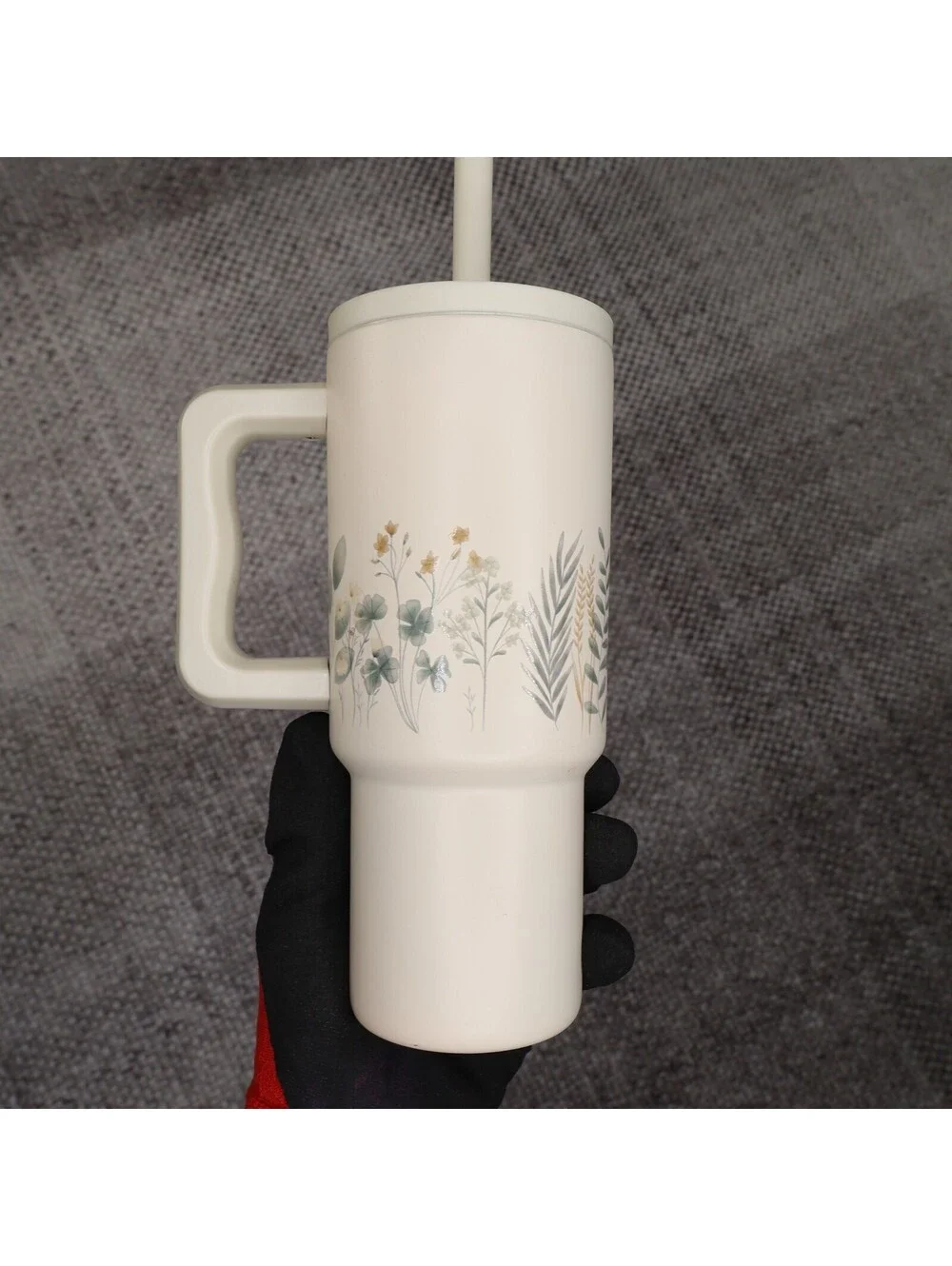 Simple Modern 24oz Trek Tumbler Cup Disney Winnie the Pooh Cream Wildflowers